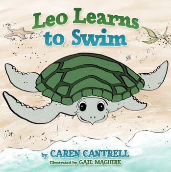 Paperback Leo Learns to Swim Book
