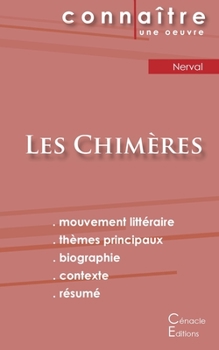 Paperback Fiche de lecture Les Chimères de Gérard de Nerval (Analyse littéraire de référence et résumé complet) [French] Book