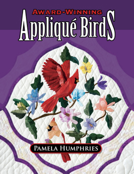 Paperback Award-Winning Applique Birds Book