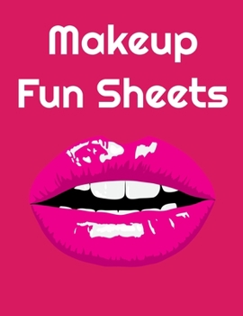 Makeup Fun Sheets: Face Chart to Color with Journal Prompts