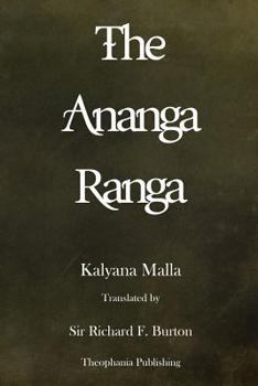 Paperback The Ananga Ranga Book