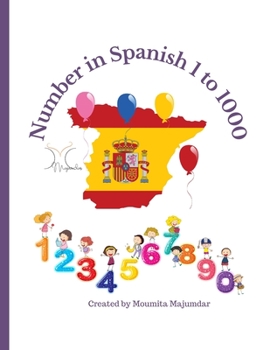 Paperback Number in Spanish 1 to 1000: Learn Number Spelling in Spanish Book