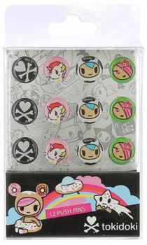 Misc. Supplies Tokidoki Push Pins Book