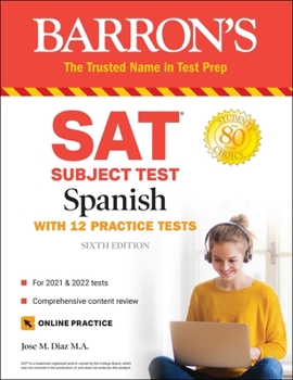 Paperback SAT Subject Test Spanish: With 11 Practice Tests Book