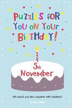 Paperback Puzzles for you on your Birthday - 5th November Book