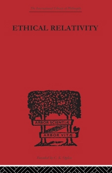 Paperback Ethical Relativity Book