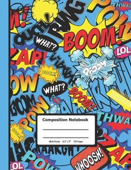 Composition Notebook: Wide Ruled Paper Notebook Journal | Pretty  Blank Lined Workbook for Teens Kids Students  for Home School College for Writing ... 120 Pages, 8,5” x 11”) (Composition College)