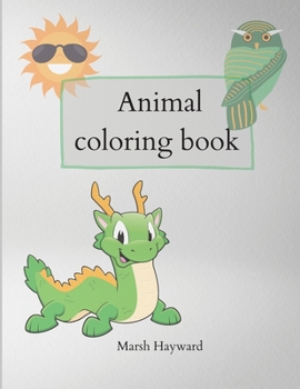 Paperback Animal Coloring Book