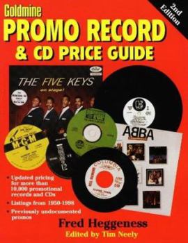 Paperback Goldmine's Promo Record & CD Price Guide Book