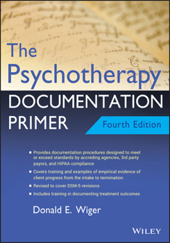 Paperback The Psychotherapy Documentation Primer Book