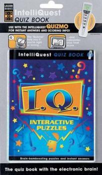 Hardcover I.Q. Interactive Puzzles Book