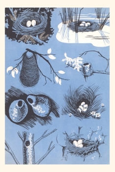 Paperback Vintage Journal Bird`s Nests Book