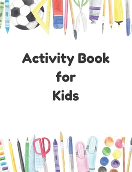 Paperback Activity Book For Kids Book
