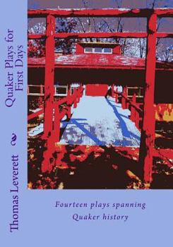 Paperback Quaker Plays for First Days Book