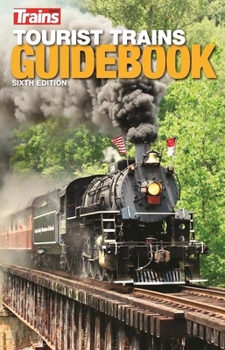 Paperback Tourist Trains Guidebook Book