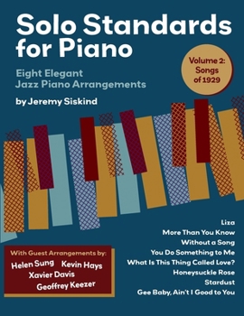Paperback Solo Standards for Piano (Volume 2) Book
