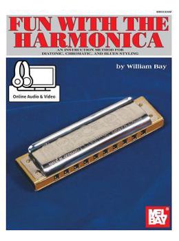 Paperback Fun with the Harmonica Book
