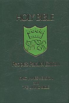 Hardcover Holy Bible: Old and New Testaments/People's Parallel Edition/King James Version/the Living Bible Book