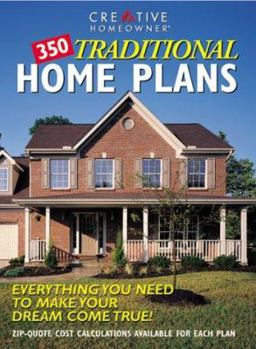 Paperback 350 Traditional Home Plans Book