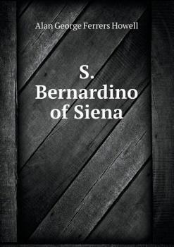 Paperback S. Bernardino of Siena Book