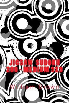 Paperback Jigsaw Sudoku 200 - Medium 9x9 Book