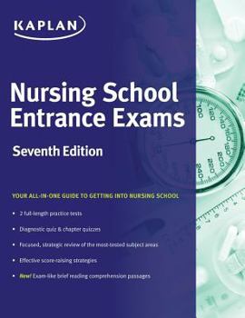 Paperback Nursing School Entrance Exams Book