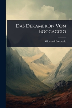 Paperback Das Dekameron Von Boccaccio Book