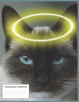 Paperback Composition Notebook: Gifts For Siamese Cat Lovers A Cute Trendy Notebook Book