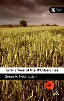 Paperback Hardy's Tess of the d'Urbervilles: A Reader's Guide Book