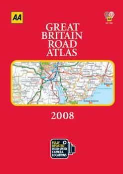 Hardcover AA Great Britain Road Atlas 2008 (Aa Atlases) Book