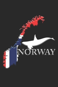 Paperback Wikstroem - Notes: Norway Whale - Notebook 6x9 dot grid Book