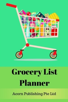 Paperback Grocery List Planner Book