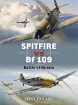 Paperback Spitfire vs. BF 109: Battle of Britain Book