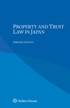 Paperback Property and Trust Law in Japan Book