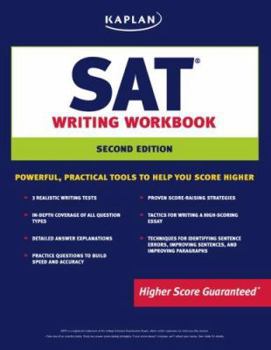 Paperback Kaplan SAT Writing Workbook Book