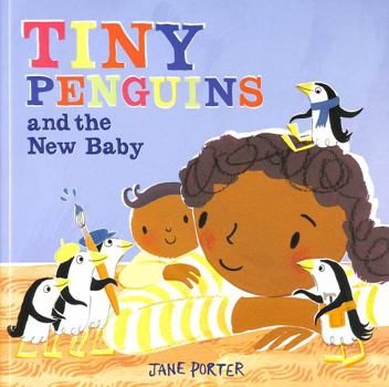 Paperback Tiny Penguins and the New Baby Book