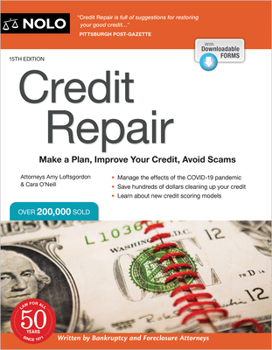 Paperback Credit Repair: Make a Plan, Improve Your Credit, Avoid Scams Book