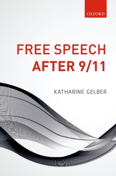 Hardcover Free Speech After 9/11 Book