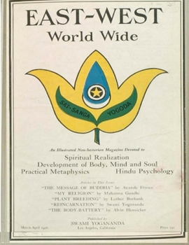 Paperback East-West 1926: March - April Book