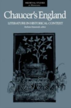 Paperback Chaucer's England: Literature in Historical Context Volume 4 Book