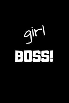 Paperback Girl Boss: Lined notebook Book