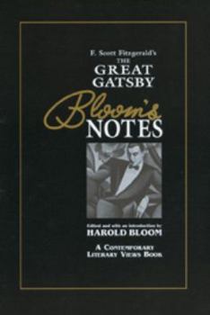 Library Binding Great Gatsby (Bloom's Notes) Book