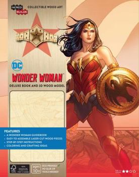 Hardcover IncrediBuilds: Wonder Woman Deluxe Book and Model Set Book