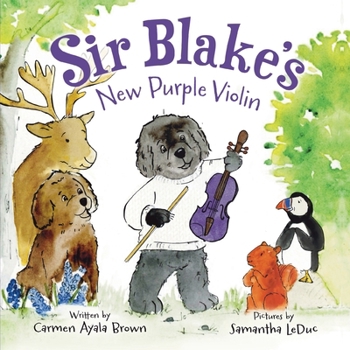Paperback Sir Blake's New Purple Violin Book