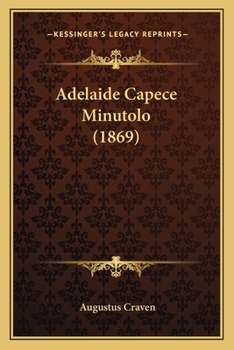 Paperback Adelaide Capece Minutolo (1869) [French] Book