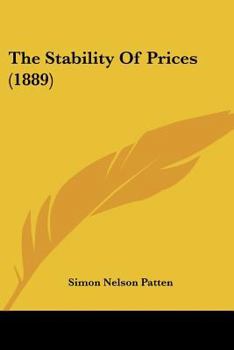 Paperback The Stability Of Prices (1889) Book