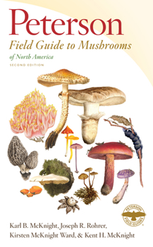 Paperback Peterson Field Guide to Mushrooms of North America, Second Edition Book