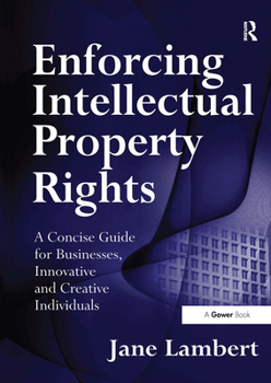 Paperback Enforcing Intellectual Property Rights: A Concise Guide for Businesses, Innovative and Creative Individuals Book