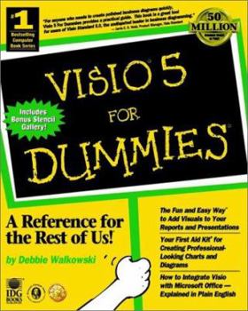 Paperback Visio5 for Dummies Book