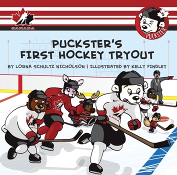 Paperback Puckster's First Hockey Tryout Book